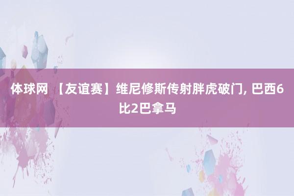 体球网 【友谊赛】维尼修斯传射胖虎破门, 巴西6比2巴拿马